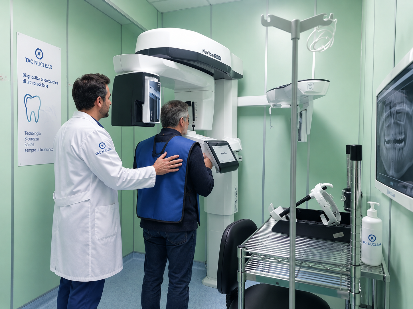 Ortopantomografo per radiografia dentale a Palermo