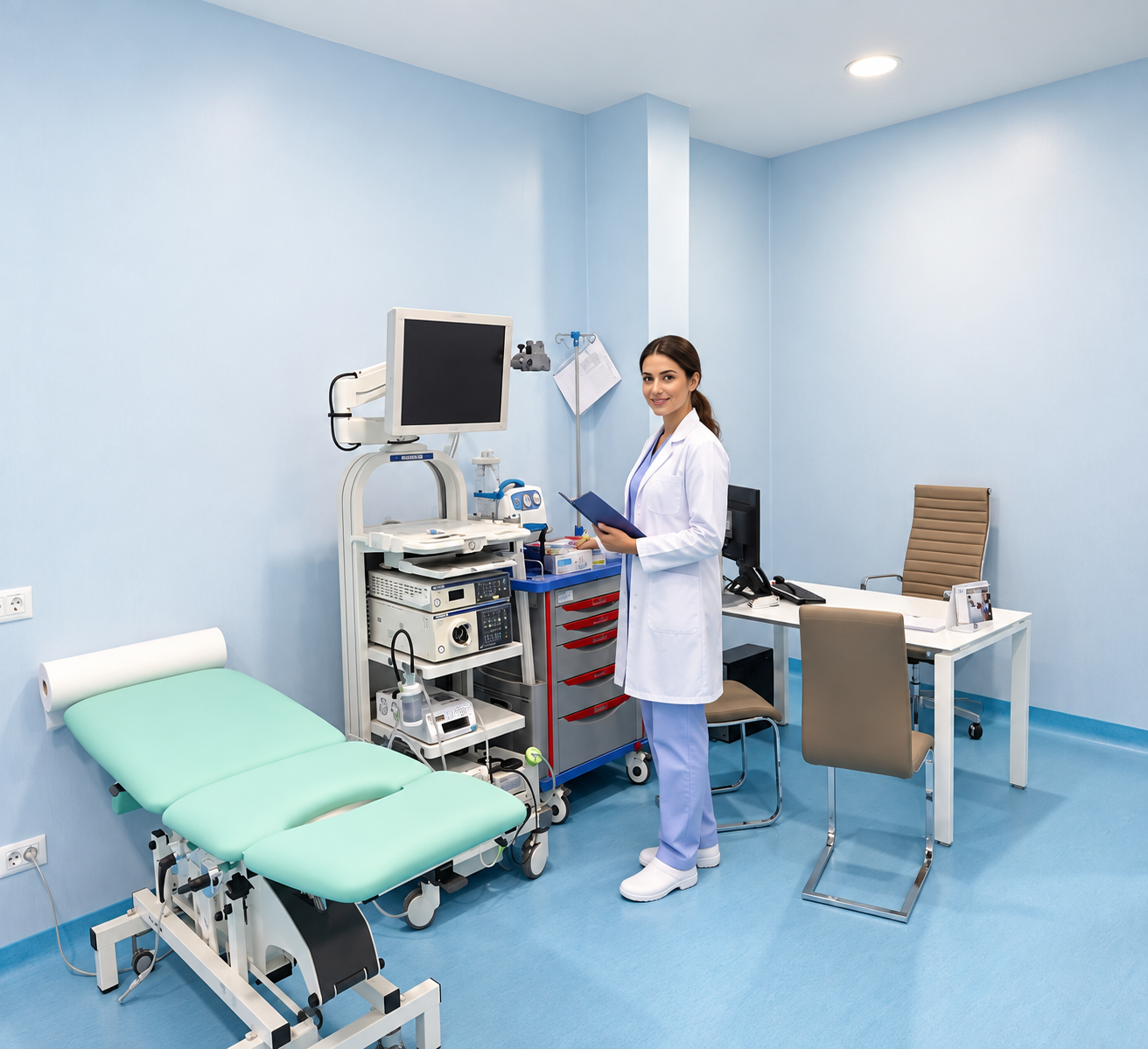Sala procedure ed endoscopia TAC Nuclear Trapani