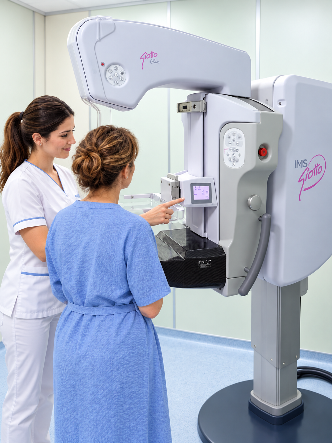 Esame mammografico nel centro di radiologia di Palermo